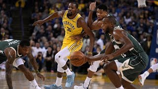 Bucks Dominate Warriors! Bledsoe 26 Pts Giannis 24! 2018-19 NBA Season