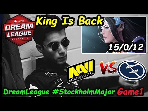 SumaiL - [Mirana] KING is BACK EG vs Navi DreamLeague Season 11 #StockholmMajor Game 1 Dota 2