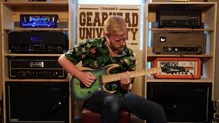 Video thumbnail for Ibanez RGDIX7MPB-SBB Iron Label - #TGU18 by 60 Cycle Hum