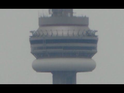 New Years Eve Dec 31, 2018 CN Tower live view Toronto (previously recorded).