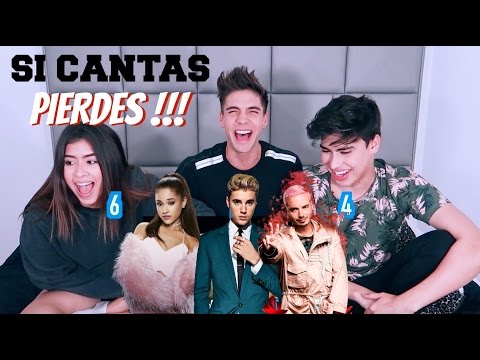 Si cantas, PIERDES !!! ( Try Not to Sing Challenge ) ft. La Divaza y Nicole | Johann Vera