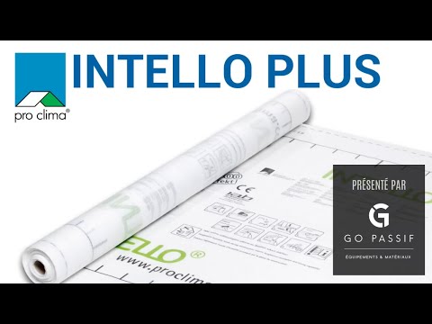 Membrane INTELLO PLUS de Pro Clima - Frein-vapeur hygrovariable pour bâtiment passif