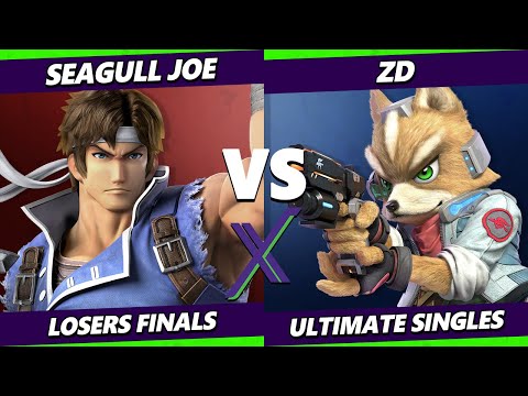 S@X 493 Losers Finals - Seagull Joe (Palutena, Richter) Vs. ZD (Fox) Smash Ultimate - SSBU
