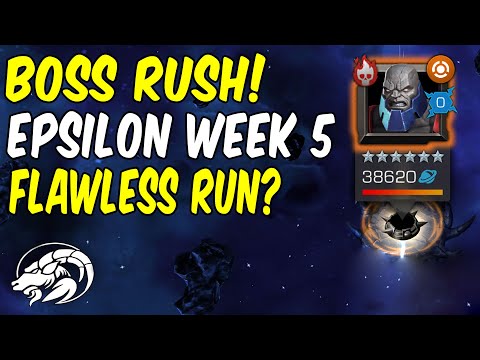 Full Run Summer Smackdown Epsilon Week 5 | Marvel Contest of Champions