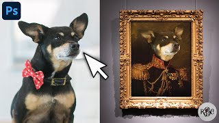 How to Make a Royal Pet Painting in Photoshop