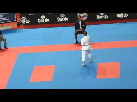 World karate championchips 2014 Bremen kata female CZE