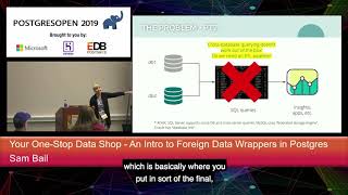Download the video "PostgresOpen 2019 Intro To Foreign Data Wrappers In Postgres"