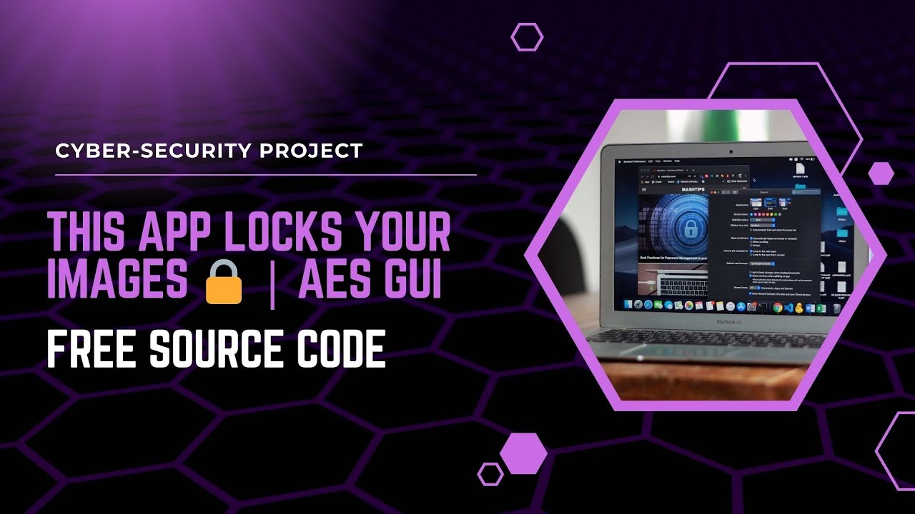 Image Encryption GUI (AES) 🔐 | Python & CustomTkinter Project