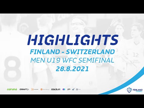 Maalikooste, välierä Suomi - Sveitsi 3-1 (28.8.2021 / U19 miehet, MM-turnaus)