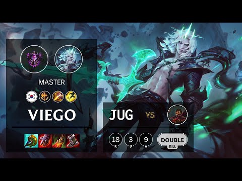 Viego Jungle vs Graves - KR Master Patch 11.22