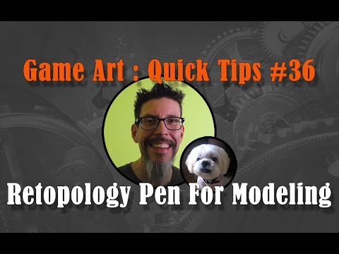 Quick Tip #36 : Retopology Pen For Modeling