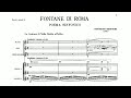 Respighi - Fountains of Rome [Score]