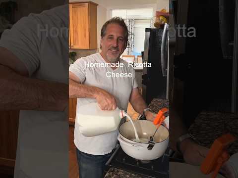 Making Ricotta Cheese! Recipe in Description!