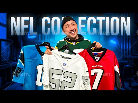 Here's my NFL JERSEY COLLECTION