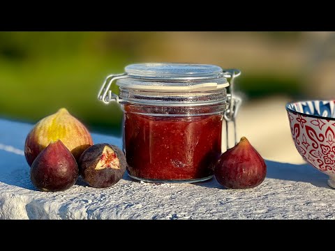 How to make FIGS JAM easy recipe No Sugar No Pectin