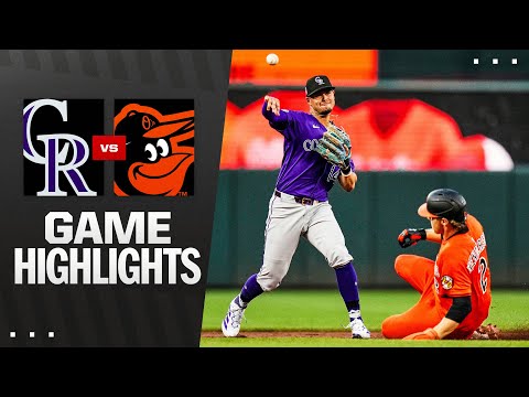 Rockies vs. Orioles Game Highlights (7/26/25) | MLB Highlights