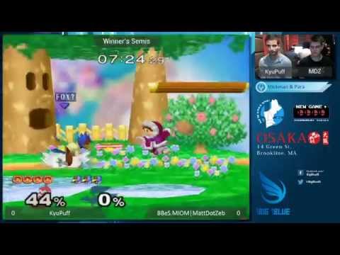 New Game+ XIV - Kyu Puff (Icies) vs MattDotZeb (Falco) - SSBM WSF