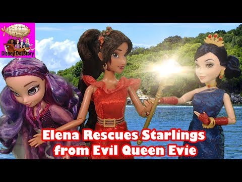 Elena Rescues Starlings from Evil Queen Evie - Part 40- Descendants Star Darlings Disney