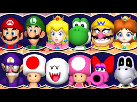 Mario Party 7 All Characters (Master Difficulty)