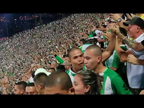 "Nacional 5-2 Medellín + goles desde la tribuna" Barra: Los del Sur &bull; Club: Atlético Nacional