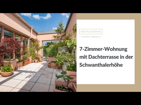 NEU IM VERKAUF: 7-Zimmer-Dachgeschosswohnung mit großer Dachterrasse in München-Schwanthalerhöhe