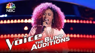 The Voice 2016 Blind Audition - Sa&#39;Rayah- &#39;Drown in My Own Tears&#39;