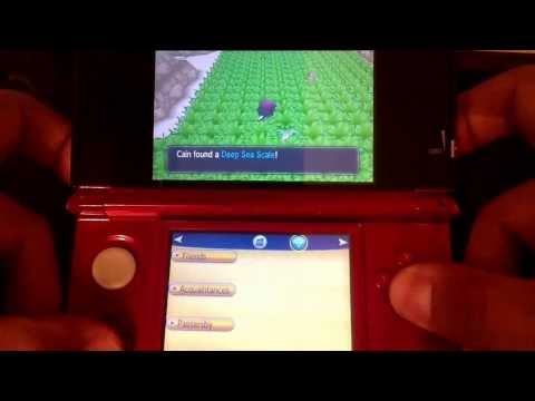 Pokemon X gameplay / walkthrough part 78 - deep sea tooth, deep sea scale, TM81 X-scissor.