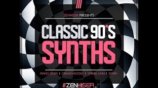 Video thumbnail for Classic 90's Synths - The House Sound Has A New Voice With These Synth Samples! by Zenhiser Samples