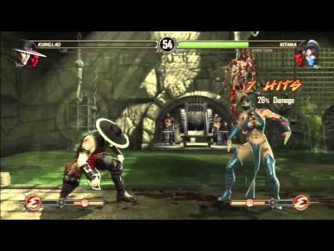 IceColddave (Kunglao, Jax) vs LavaG (Shangtsung, Kitana)