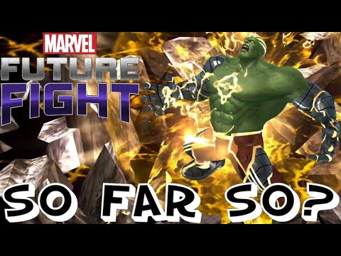 Hulk has gotten so much stronger but? Level 70 pvp test Marvel Future Fight