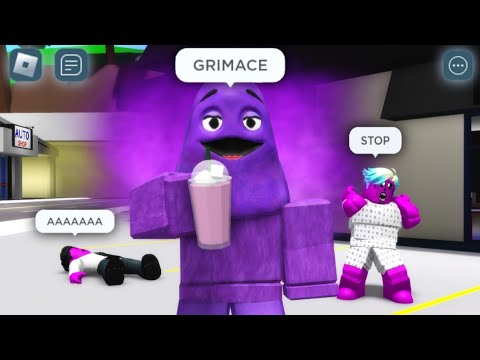 GRIMACE MILKSHAKE - ROBLOX Brookhaven 🏡 RP Funny Moments