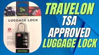 Travel More Securely with the Travelon TSA Luggage Lock