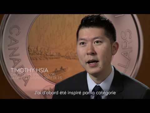 Timothy Hsia, winner of the My Canada, My Inspiration coin design contest!