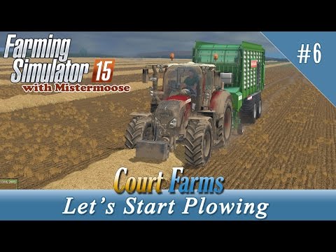 Farming Simulator 2015 - Court Farms Ep6 - Let's Start Plowing