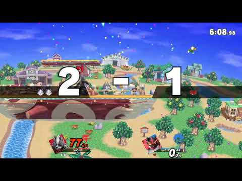 Epic matches in vet arenas 2 - Wolf, SSBU