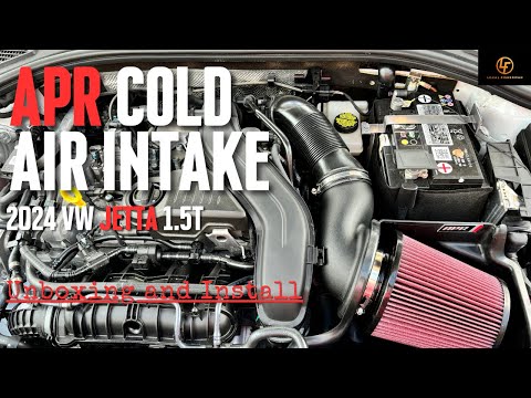 2024 Volkswagen Jetta Sport 1.5T APR Cold Air intake install and review