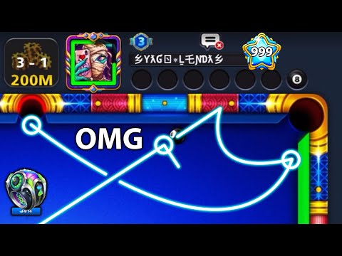 I Met LEVEL 999 LEGEND in 200M Table - Pool Chronicles 3rd Ring - 8 ball pool GamingWithK
