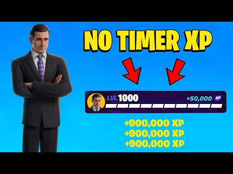 BEST LEGIT *NO TIMER* FORTNITE XP MAP to FARM & LEVEL UP FAST in FORTNITE WINTERFEST! (154,000!)
