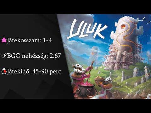 Uluk részletes bemutató - Board Game Addicts