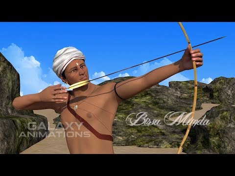 "भगवान बिरसा मुंडा | वीर आदिवासी योद्धा की एनिमेटेड कहानी |