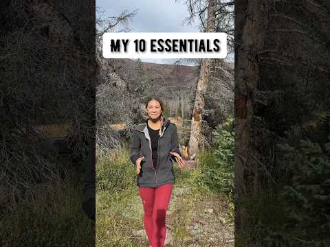These are my 10 essentials for Hiking and Backpacking as a solo female explorer. #hiking