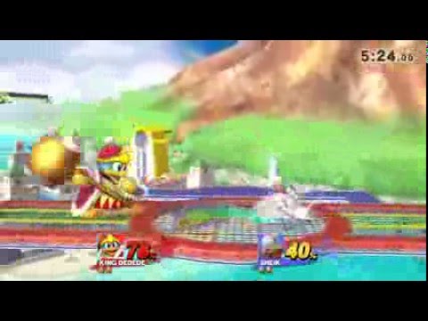 Laf. Sm4sh @ SnB 3 - Triple De (Dedede) vs. Harlow (Sheik)
