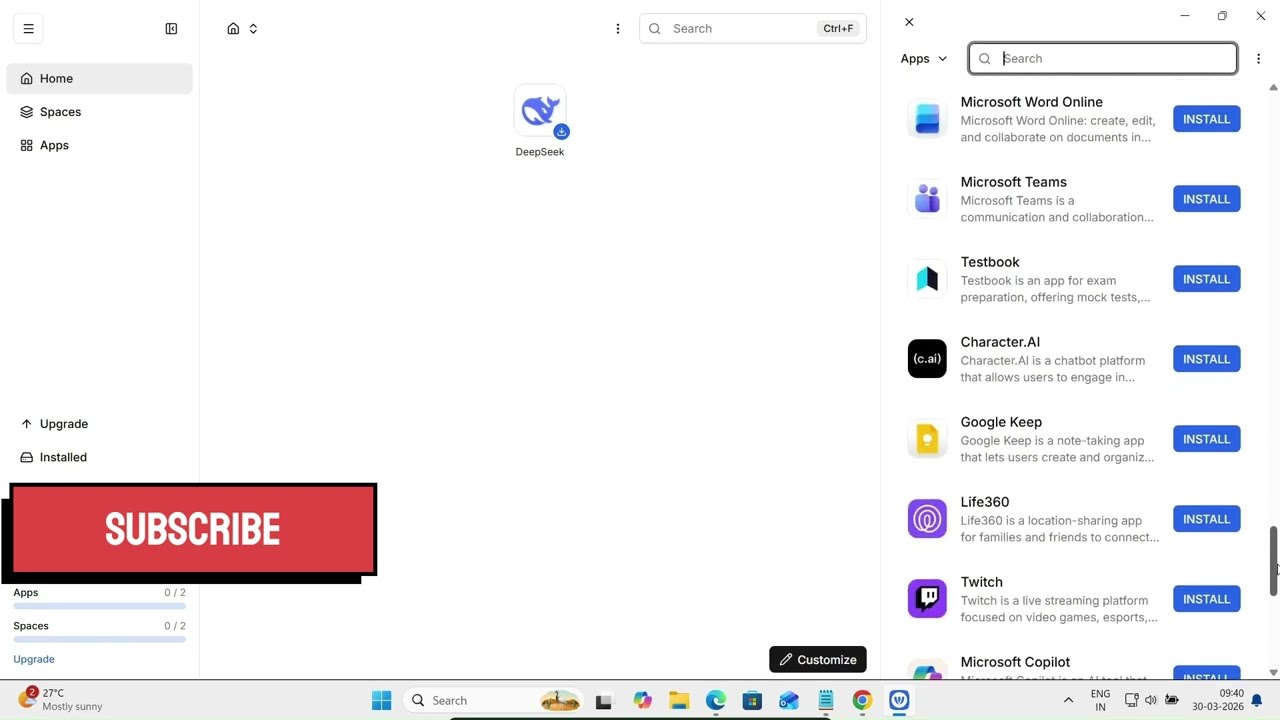 How to install WebCatalog on Windows 11
