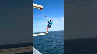 P&O Pacific Explorer. The Edge’s Walk The Plank Experience. #cruise #cruiseship