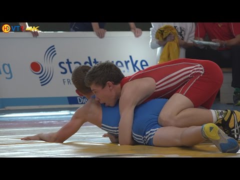 Ringen int. Brandenburg-Cup 2014 B-Jugend (Gr./Rö.) - 54kg Pool B, R 1