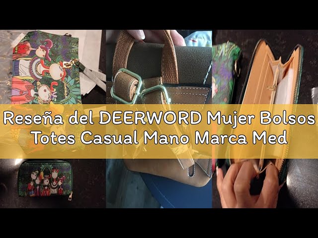 Vídeo relacionado con DEERWORD - Mochila para mujer (1 unidad), beige, medium, Correa de hombro