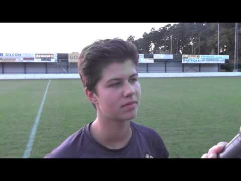 Isabelle Iliano na OHL - België U19+U23 op 16 08 2014