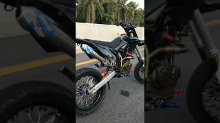 Download lagu Supermoto KAWASAKI KLX150🇮🇩Full Black Metal. #shorts #kawasaki #klx mp3