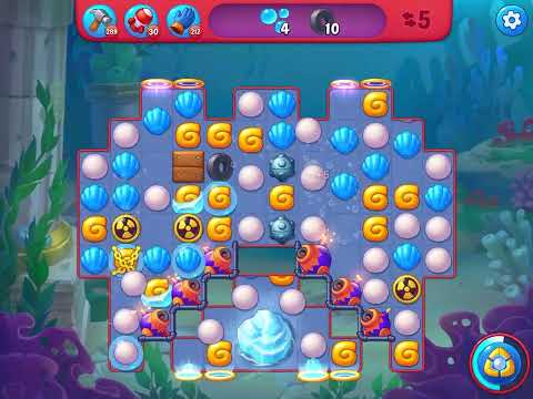 Fishdom Hard level 4666 no boosters フィッシュダム ハード [Friend's]