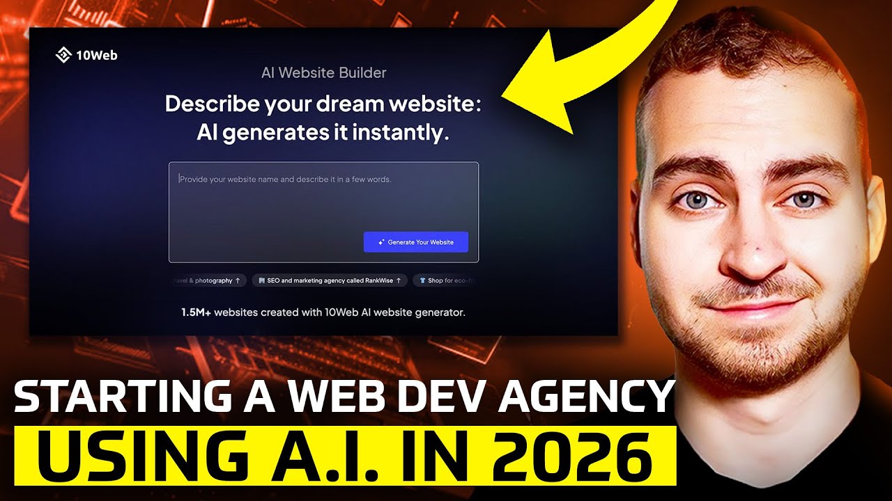 How I’d Start a Web Dev Agency in 2026 (Using AI Instead of Employees)